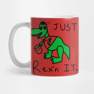 Cool Skater T-rex Mug